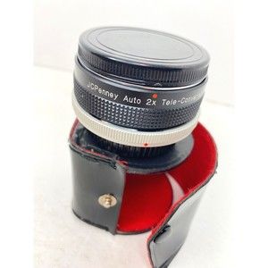 JCPenney Auto 2x Tele-Converter Made in Japan JCP Camera Lens